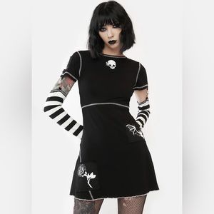 Slightly Sinful Mini Dress